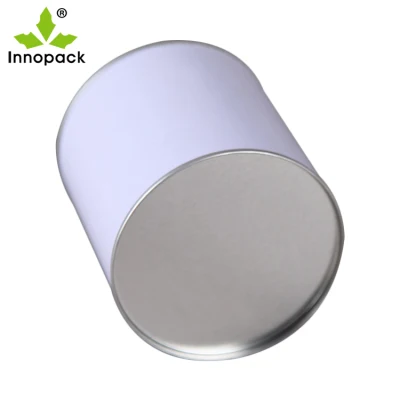 Настраиваемая металлическая круглая консервная банка с крышкой с рычагом, упаковка для клея и покрытия